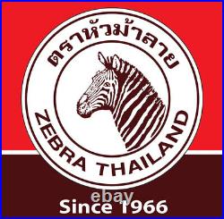 Thai Traditional Zebra Brand Stainless Steel Stockpot Cheffy Large Size 36-40 cm