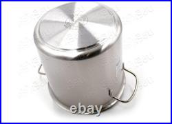 Thai Zebra Brand Friendly Infinity Stainless Steel Stew Stockpot Size 22 24 cm