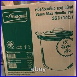 Thai noodle soup pot Stockpot Seagull Brand Value Max3 holes Stainless Steel DHL