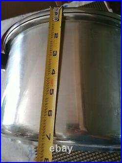 Townecraft Chef Ware About 12.5 Stock Pot 5ply Multicore T304 Stainless Steel