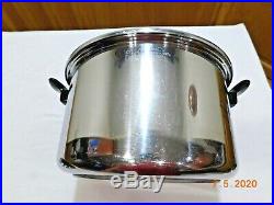 Townecraft Chef's Ware 12 Qt Stock Pot Multicore T304 Stainless Steel Waterless