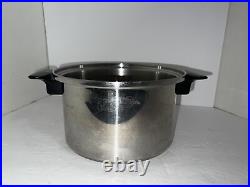 Townecraft Chef's Ware 4.0 Qt Surgical T304 Stainless Stockpot Dutch Oven