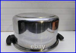 Townecraft Chef's Ware Stockpot 12 Qt T-304 Surgical Stainless Dutch Oven & Lid