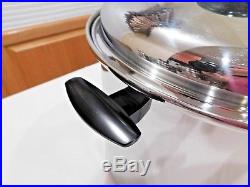 Townecraft Chefs Ware 20 Qt Stock Pot & LID 1100 Series T304 Stainless Waterless