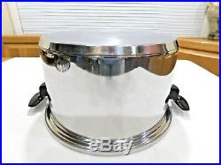 Townecraft Chefs Ware 8 Qt Stock Pot & LID Encore Series T304 Stainless Steel