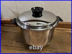 Townecraft Chefs Ware 8 quarts Stock Pot 7 Ply Induction Cookware Made USA