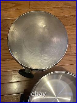 Townecraft Chefs Ware Multi-Ply 6 quart Pot Pan Stockpot With Dome Lid