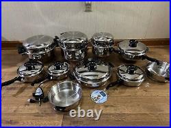 Townecraft Chefs Ware Pots Pan Stock Pot Cookware 7 Ply Induction Cookware