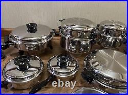 Townecraft Chefs Ware Pots Pan Stock Pot Cookware 7 Ply Induction Cookware