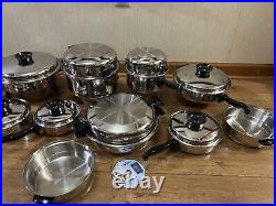 Townecraft Chefs Ware Pots Pan Stock Pot Cookware 7 Ply Induction Cookware