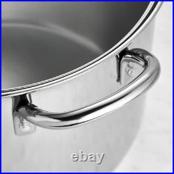 Tramontina 12-Quart Covered Stainless Steel Stock Pot