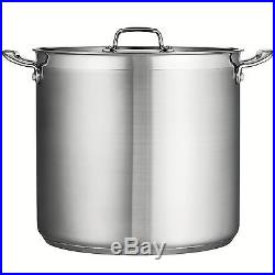 Tramontina 80120/003DS Tramontina Gourmet Stainless Steel Covered Stock Pot 2