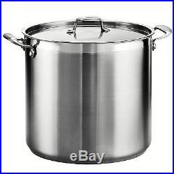 Tramontina Gourmet 80120/003DS Stainless Steel 24-Quart Covered Stock Pot