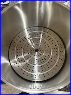 Tupperware Chef Series 20-qt. /19 L Stockpot With Steamerstand No LID