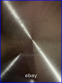 Tupperware Chef Series 20-qt. /19 L Stockpot With Steamerstand No LID