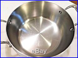 Tupperware Chef Series 6 Qt Stock Pot & LID Dutch Oven Stainless Steel