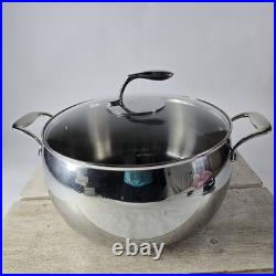 Tupperware Chef Series Stainless 12 Qt Stockpot Dutch Oven Roaster Lid