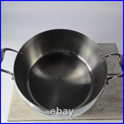 Tupperware Chef Series Stainless 12 Qt Stockpot Dutch Oven Roaster Lid