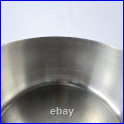 Tupperware Chef Series Stainless 12 Qt Stockpot Dutch Oven Roaster Lid