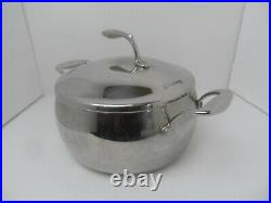 Tupperware Chef Series Stainless Non Stick 6 Qt. Stockpot Dutch Oven Roaster Lid
