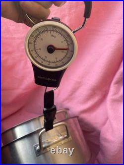 Two Commercial 15in x 8in 20 qt. 13in x 7.5in 16 qt Stainless Steel Stock Pot