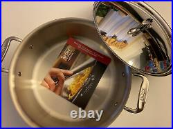 USA All-Clad D3 Stainless Steel 6 Qt. Stockpot with Lid All Clad tri-ply Pot NEW