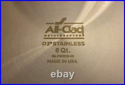 USA All-Clad D3 Stainless Steel 6 Qt. Stockpot with Lid All Clad tri-ply Pot NEW