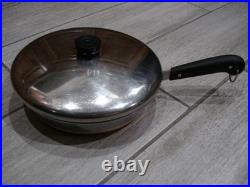 USA MADE REVERE WARE Copper Bottom 21 Pc. Cookware Set Pot & Pans GORGEOUS
