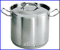 Update International SPS-60 60-Quart Induction Ready Stainless Steel Stock Pot w