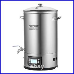 VEVOR Stainless Steel Home Brew Kettle Set 8Gal Beer Stock Pot with Accessories