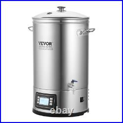 VEVOR Stainless Steel Home Brew Kettle Set 8Gal Beer Stock Pot with Accessories
