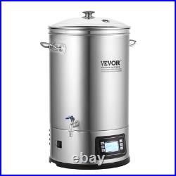 VEVOR Stainless Steel Home Brew Kettle Set 8Gal Beer Stock Pot with Accessories
