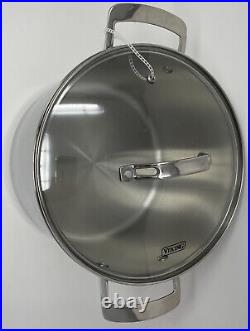 VIKING 3-Ply Stainless Steel 8Qt Stockpot/Soup Pot Induction Ready Cookware