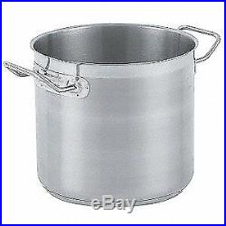 VOLLRATH Stainless Steel Stock Pot, 18 Qt, 3504