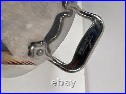 VTG All-Clad Stainless Steel 4 4.5 qt Stock Pot Sauce Pan with Lid USED