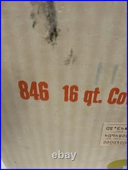 VTG Farberware 16 Qt Aluminum Clad Stainless Steel Saucepot, Lid, NOS Box #846 US