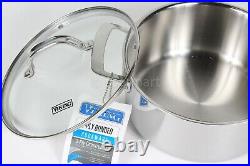 Viking 3-Ply Bonded Stainless Steel Cookware 4 Qt/3.8L Soup Pot