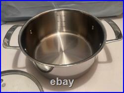 Viking Fabulous 3 Ply Heavy Qyality Stainless Steel 4 Qt Soup Pot 500 Degree