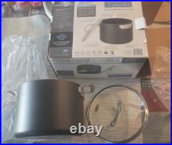 Viking Hard Anodized Nonstick 8 Qt Stock Pot with Lid Black new check pictures Viking Hard Anodized Nonstick 8 Qt Stock Pot with Lid Black new check pictures