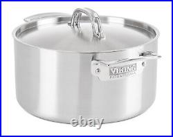 Viking Professional 5-Ply Stainless Steel 6.0 Qt Stock Pot Viking Professional 5-Ply Stainless Steel 6.0 Qt Stock Pot