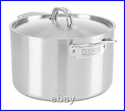 Viking Professional 5-Ply Stainless Steel 8.0 Qt Stock Pot