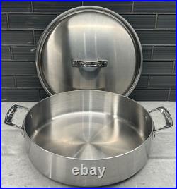 Viking Professional 6? QT/5.7L 18/10 Stainless Steel, 7-Ply, Casserole Withlid