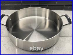 Viking Professional 6? QT/5.7L 18/10 Stainless Steel, 7-Ply, Casserole Withlid