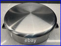 Viking Professional 6? QT/5.7L 18/10 Stainless Steel, 7-Ply, Casserole Withlid