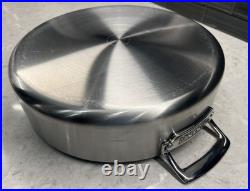 Viking Professional 6? QT/5.7L 18/10 Stainless Steel, 7-Ply, Casserole Withlid