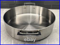 Viking Professional 6? QT/5.7L 18/10 Stainless Steel, 7-Ply, Casserole Withlid