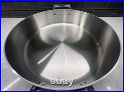 Viking Professional 6? QT/5.7L 18/10 Stainless Steel, 7-Ply, Casserole Withlid
