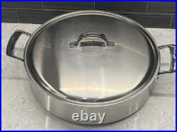 Viking Professional 6? QT/5.7L 18/10 Stainless Steel, 7-Ply, Casserole Withlid