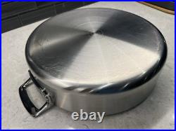Viking Professional 6? QT/5.7L 18/10 Stainless Steel, 7-Ply, Casserole Withlid