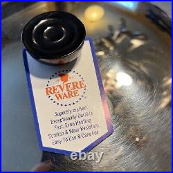 Vintage 1430 Copper Clad Stainless Steel REVERE WARE 10 qt Covered Stock Pot NIB